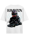 White Oversized T-shirt Back Design