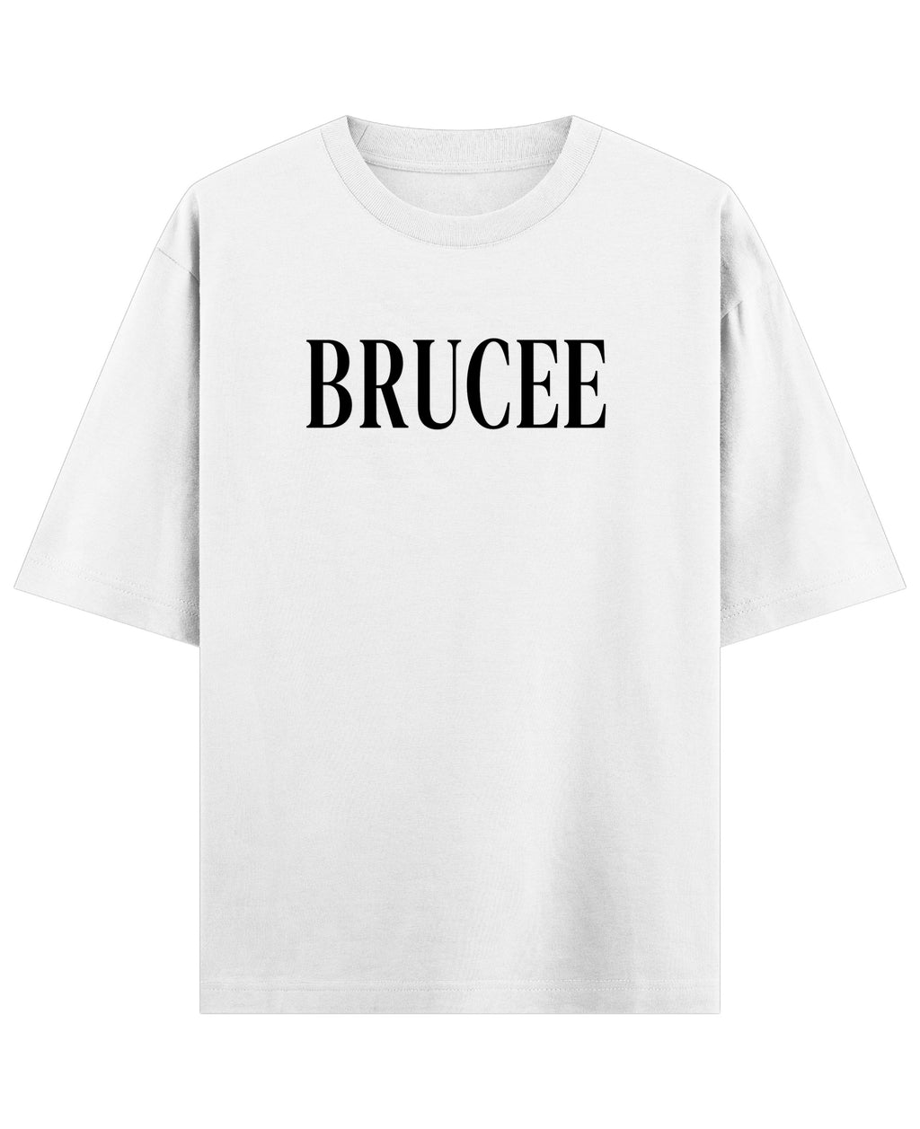 White Oversized T-shirt Front Design