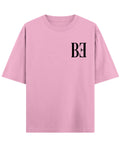 Baby Pink Oversized T-Shirt Front Design