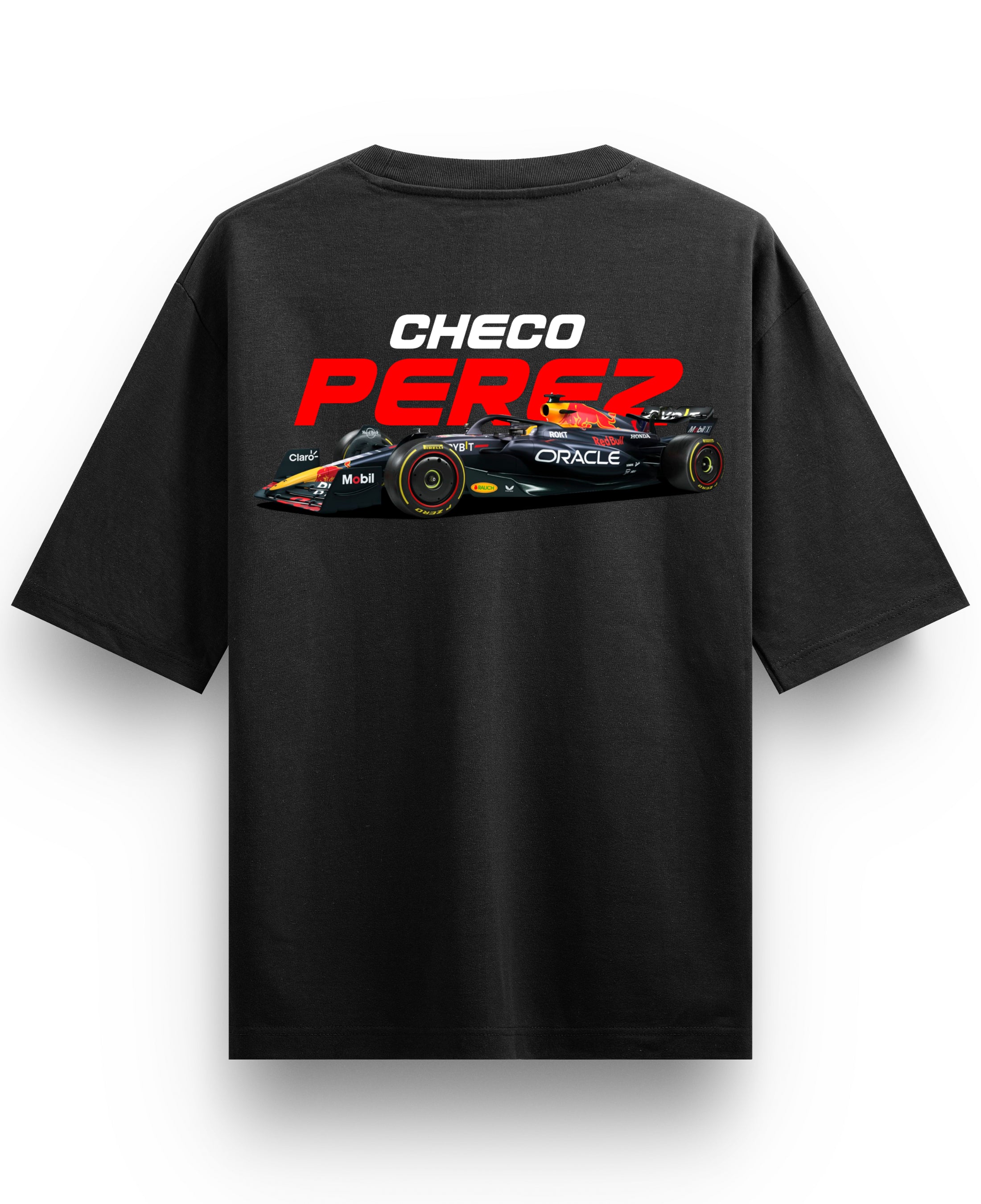 Black Oversized T-shirt Back Design