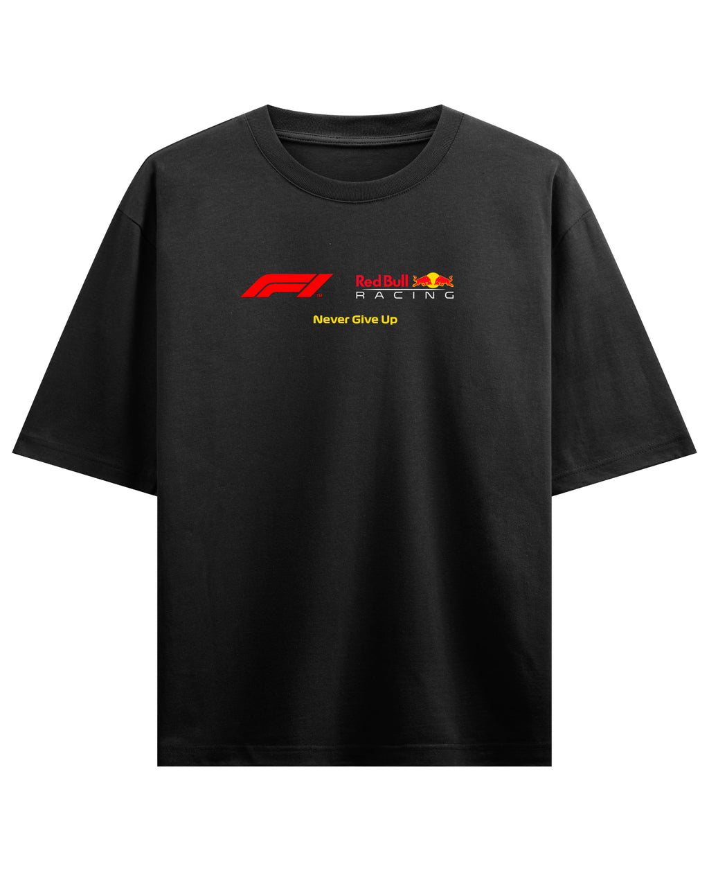 Black Oversized T-shirt Front Design