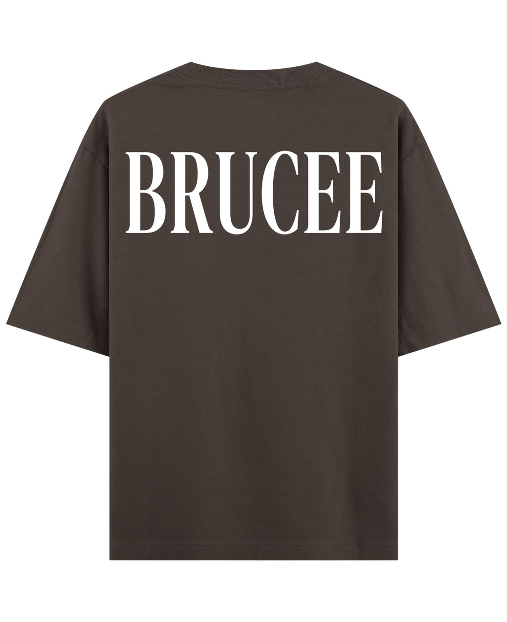 Coffee Oversized T-Shirt Back Design