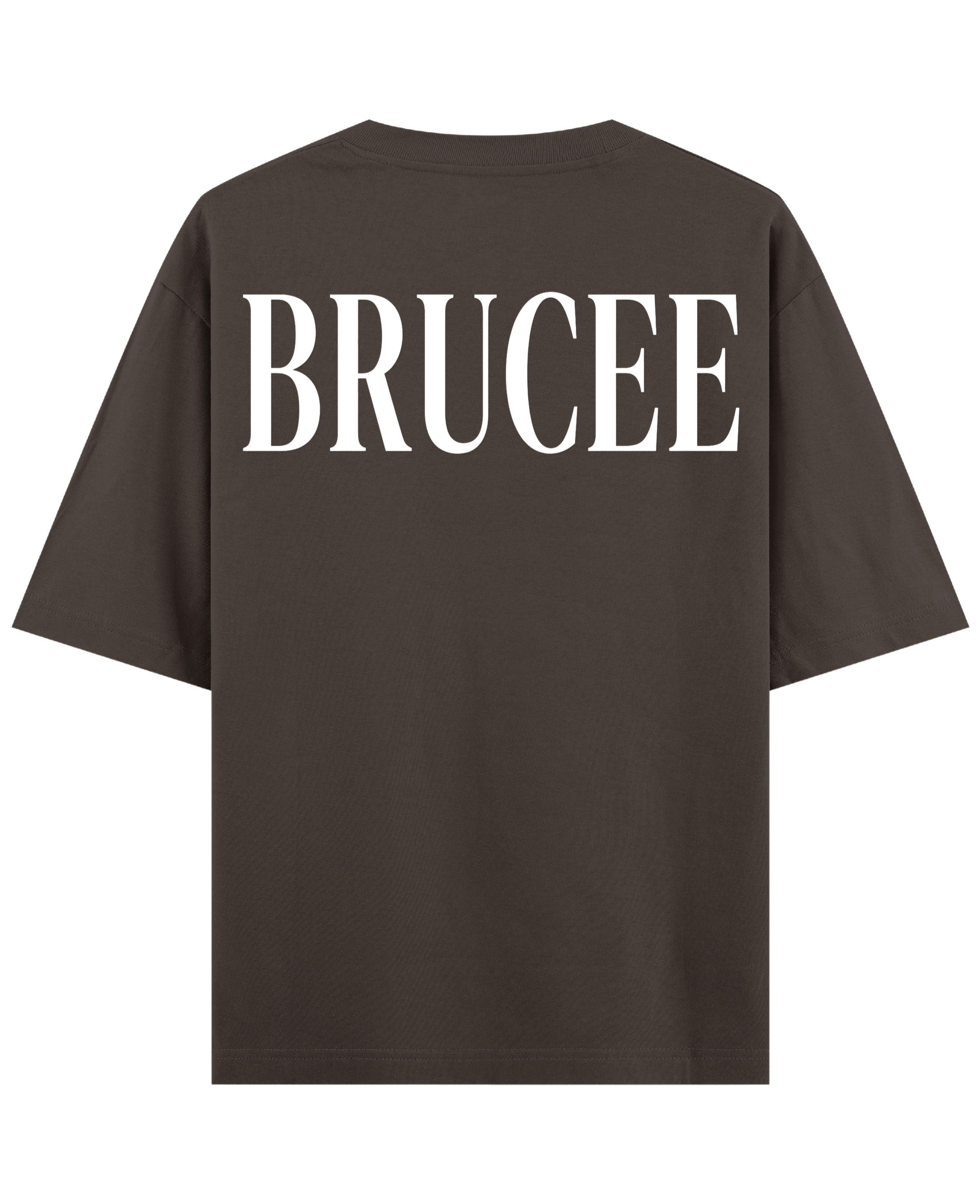 Coffee Oversized T-Shirt Back Design