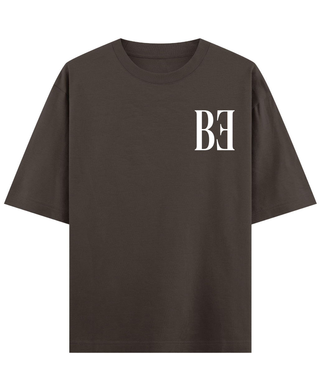Coffee Oversized T-Shirt Front Design