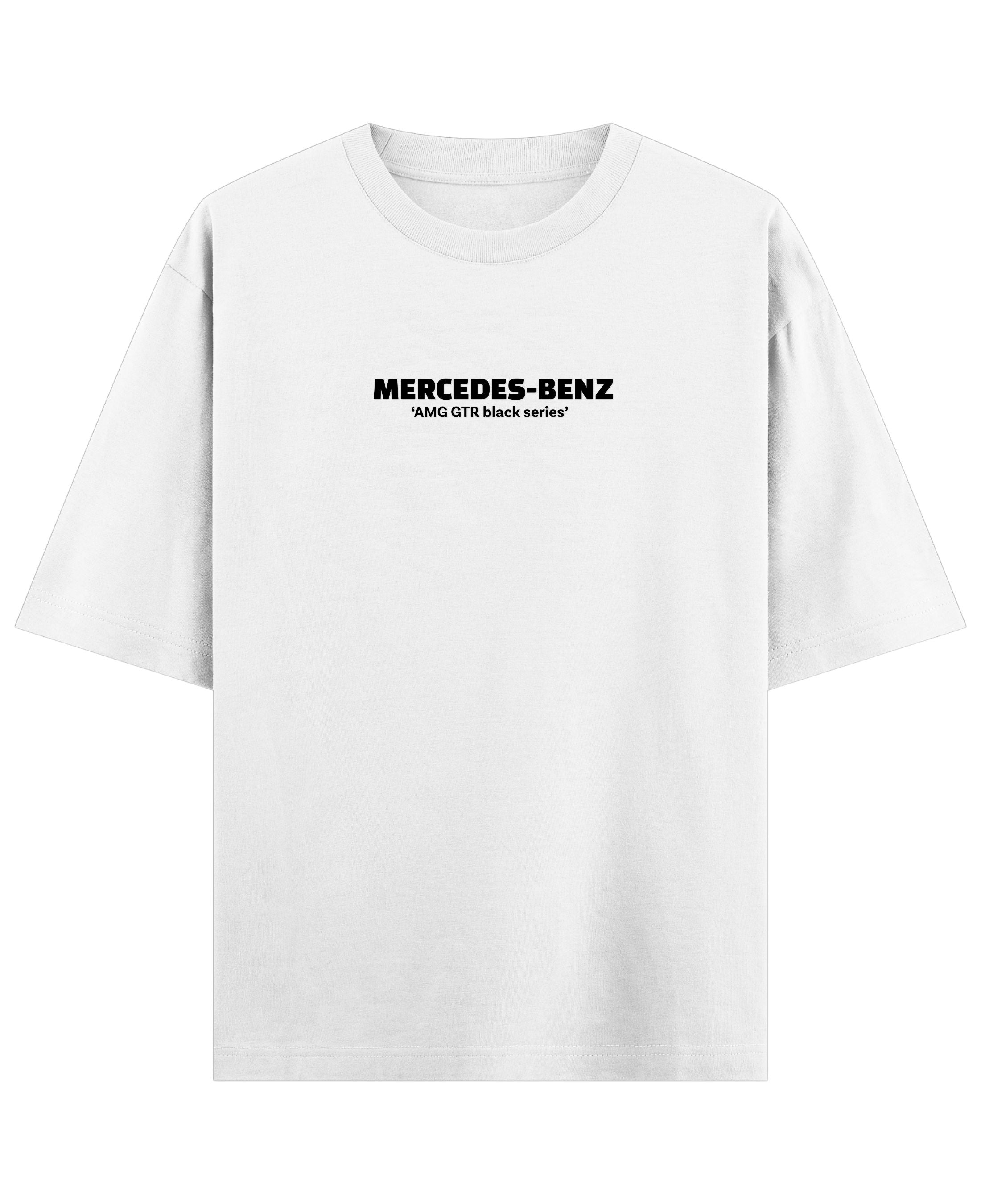 White Oversized T-shirt Front Design